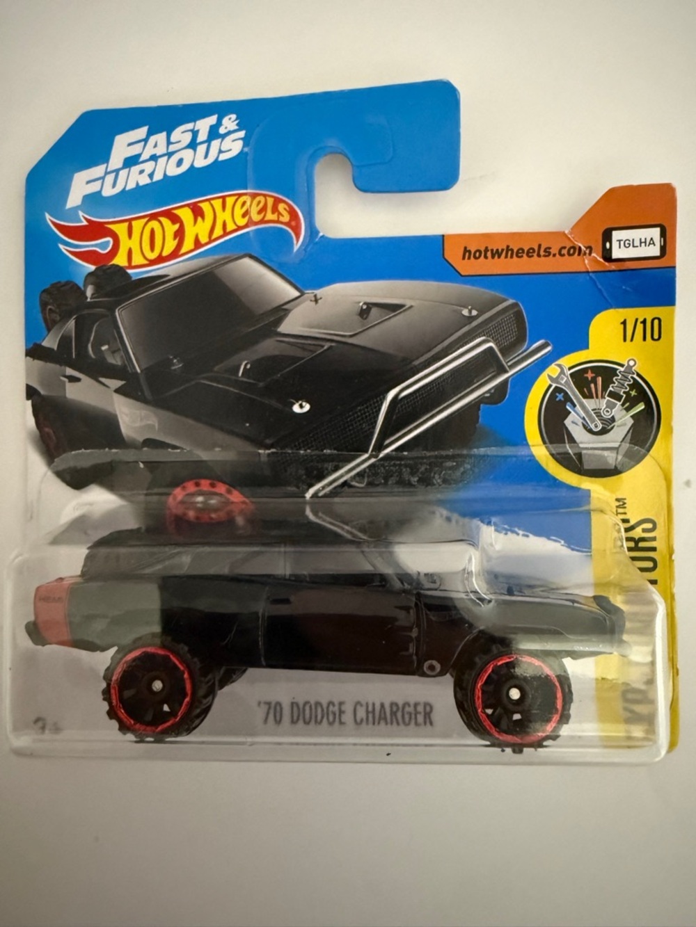 Wheels Fast & Furious ’70 Dodge Charger Experimotors 4/365 (2017) New
